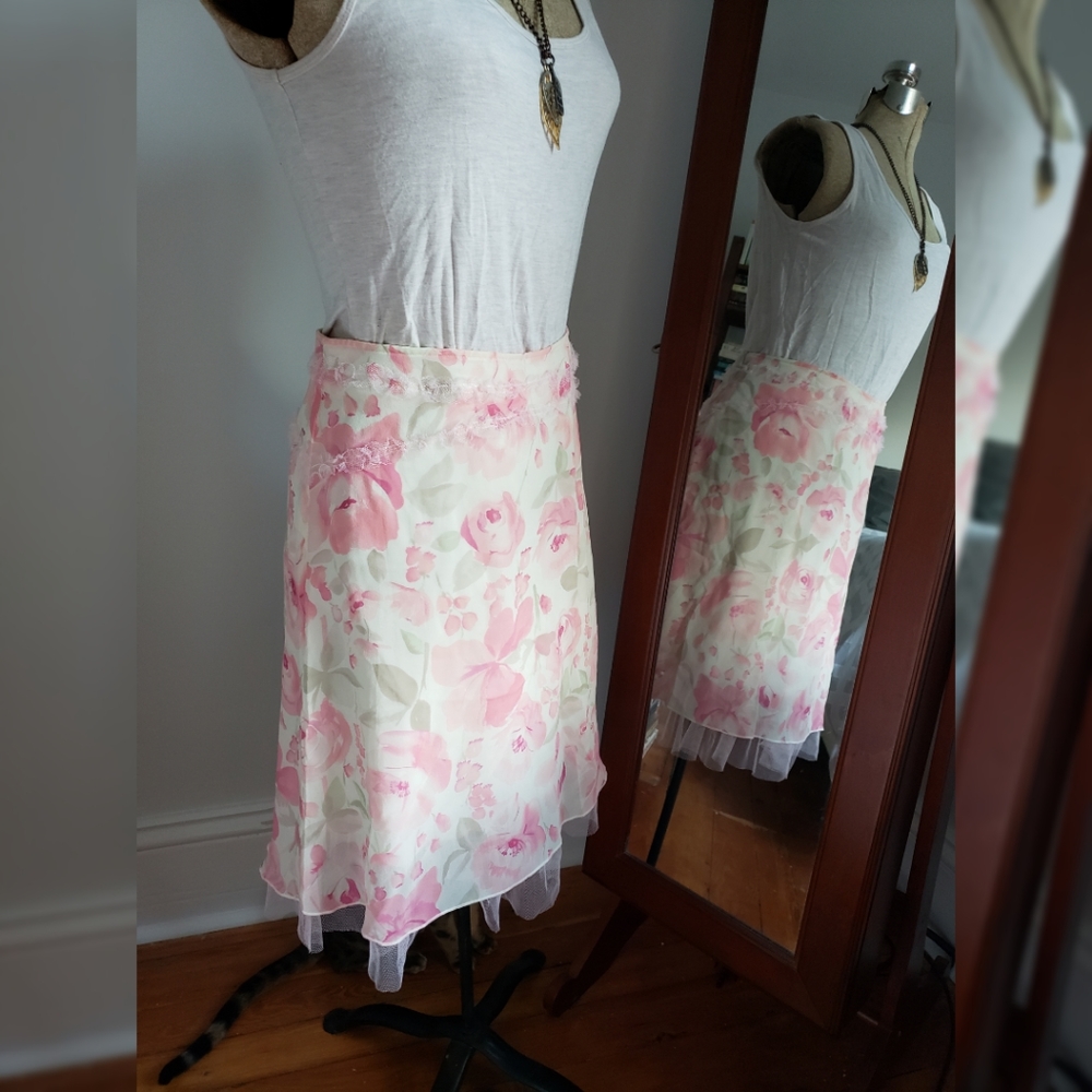 Floral skirt